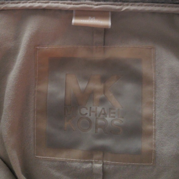 Michael Kors Beige Jacket Hooded Size Medium. - Picture 5 of 8